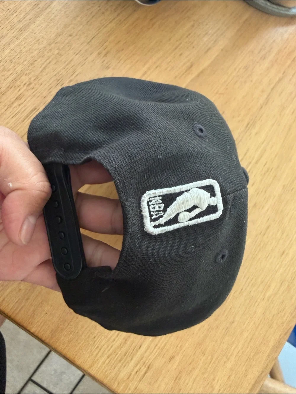 New Era Lakers Black Snapback with Purple and Gold Logo